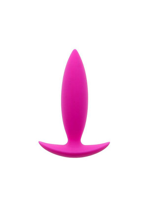 Малая розовая анальная пробка BOOTYFUL ANAL PLUG XTRA SMALL PINK - 9 см. 
