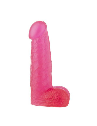Розовый фаллоимитатор XSKIN 6 PVC DONG - 15,2 см.