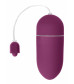 Фиолетовое гладкое виброяйцо Vibrating Egg - 8 см.