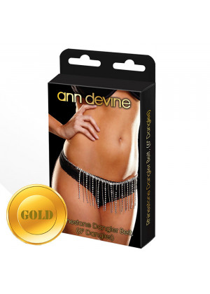 Золотистое украшение на бедра Dangler Belt 