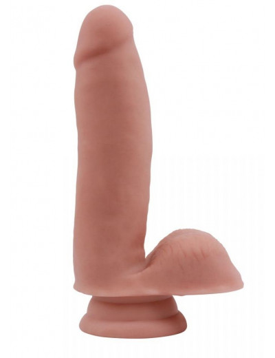 Телесный фаллоимитатор Sex Lure - 17 см.