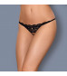 Оригинальные открытые трусики с переплетением бретелей сзади