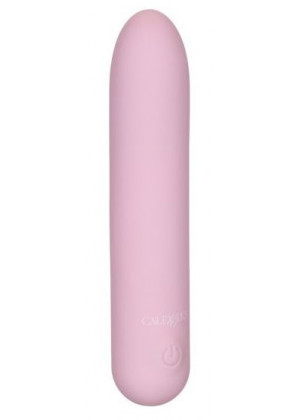 Розовый гибкий мини-вибратор #CharmMe - 9,5 см.
