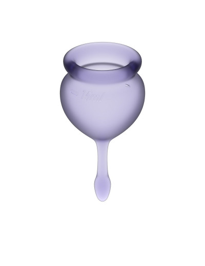 Набор фиолетовых менструальных чаш Feel good Menstrual Cup