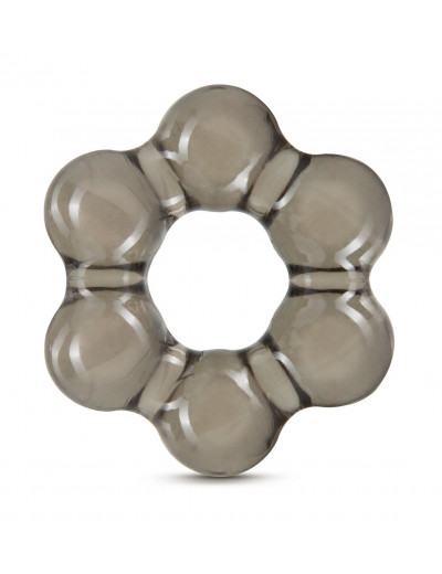 Дымчатое эрекционное кольцо Stay Hard Thick Bead Cock Ring