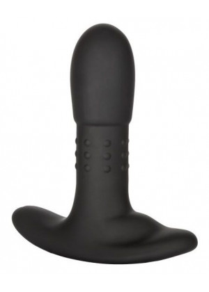 Черный массажер простаты Eclipse Beaded Probe - 12,75 см.