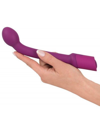 Фиолетовый вибратор G-точки G-SPOT VIBRATOR - 22 см.