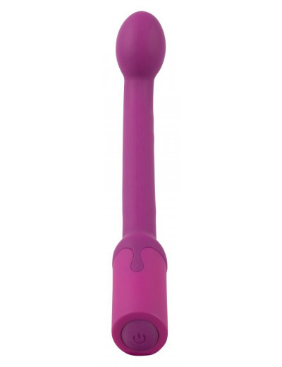 Фиолетовый вибратор G-точки G-SPOT VIBRATOR - 22 см.