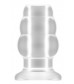 Прозрачная анальная пробка с тоннелем №49 Small Hollow Tunnel Butt Plug 3 Inch - 7,7 см.