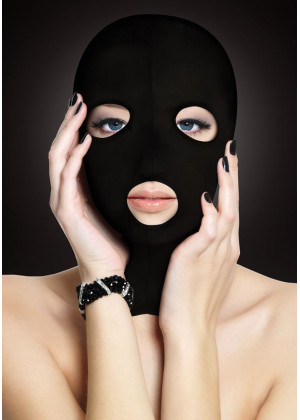 Черная маска Subversion Mask с прорезями для глаз и рта
