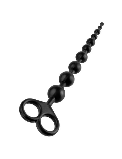 Анальные бусы из силикона Boyfriend Beads - 33,6 см.