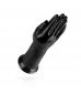 Черный стимулятор Double Trouble Fisting Dildo - 30,7 см.
