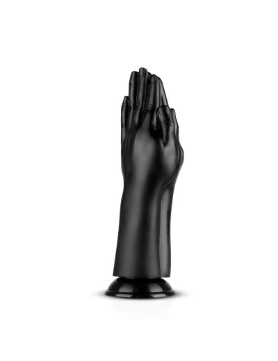 Черный стимулятор Double Trouble Fisting Dildo - 30,7 см.