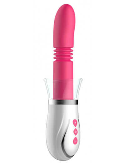 Розовый набор Thruster 4 in 1 Rechargeable Couples Pump Kit