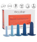 Набор из 5 анальных расширителей They-ology 5-Piece Wearable Anal Training Set