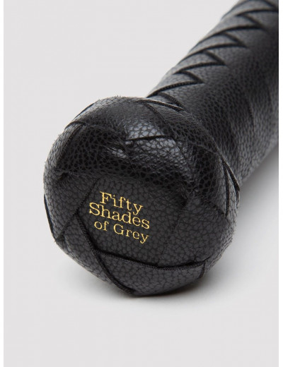 Черный кожаный флоггер Bound to You Faux Leather Flogger - 63,5 см.