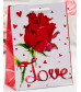 Подарочный пакет  Love  - 15 х 12 см.