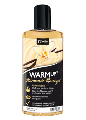 Массажное масло с ароматом ванили WARMup vanilla - 150 мл.