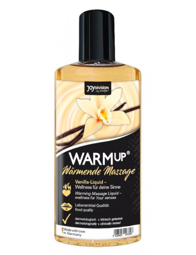 Массажное масло с ароматом ванили WARMup vanilla - 150 мл.