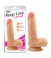 Телесный фаллоимитатор Flirt Dildo - 17 см.