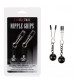 Утяжеленные зажимы-прищепки для сосков Nipple Grips Weighted Tweezer Nipple Clamps