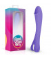 Фиолетовый вибратор для G-стимуляции Gili G-Spot Vibrator - 22 см.