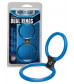 Синее двойное эрекционное кольцо Dual Rings Blue