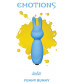 Голубой мини-вибратор Emotions Funny Bunny