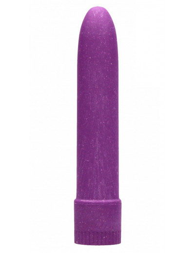 Фиолетовый вибратор 5.5  Vibrator Biodegradable - 14 см.