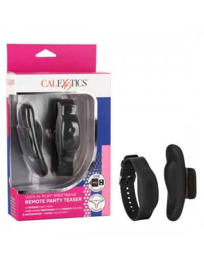Стимулятор в трусики с пультом-браслетом Lock-N-Play Wristband Remote Panty Teaser