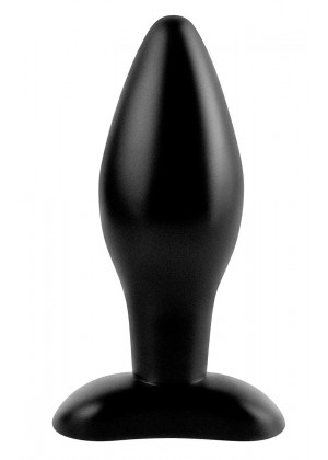 Анальная конусообразная пробка Medium Silicone Plug - 13 см.