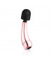 Золотисто-черный мини-вибратор Mini Curve Massager - 13 см.