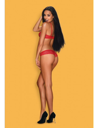 Комплект Alabastra с полуоткрытым бюстгальтером
