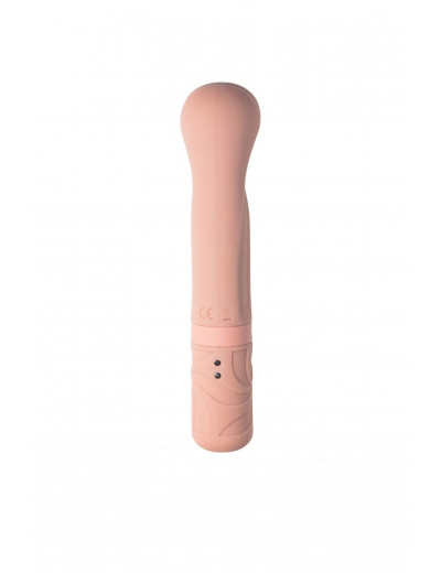 Бежевый мини-вибратор Rocky’s Fairy Mallet - 14,7 см.