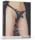 Чёрный страпон Strap-On Black Ouch! - 11 см.