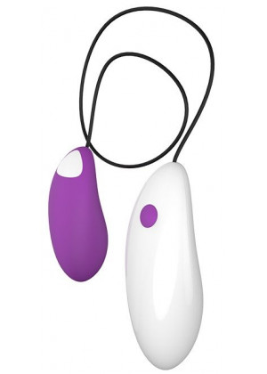Фиолетовое виброяйцо WIRED LOVE EGG