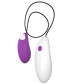 Фиолетовое виброяйцо WIRED LOVE EGG