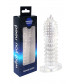 Закрытая прозрачная насадка Crystal sleeve - 12 см.