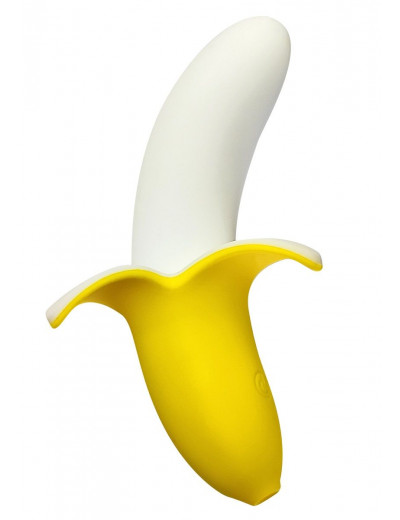 Оригинальный мини-вибратор в форме банана Mini Banana - 13 см.