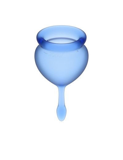 Набор синих менструальных чаш Feel good Menstrual Cup