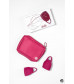 Набор из 2 малиновых менструальных чаш Peony