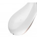 Белый вибратор-кролик Satisfyer Mono Flex с управлением через приложение - 20,4 см.