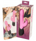 Розовый вибратор-кролик Thrusting Rabbit - 25 см.