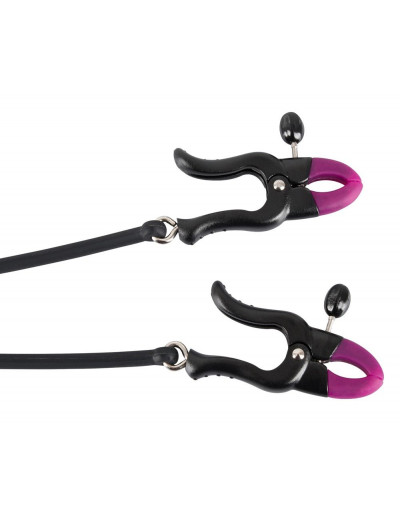 Зажимы на соски и клитор Silicone Nipple   Clit Clamps