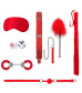 Красный игровой набор Introductory Bondage Kit №6