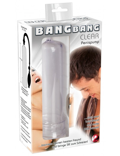 Прозрачная вакуумная помпа Bang Bang