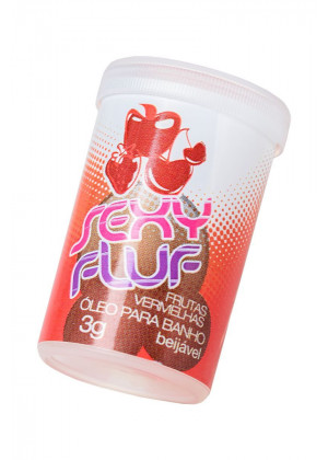Масло для ванны и массажа SEXY FLUF с фруктовым ароматом - 2 капсулы (3 гр.)