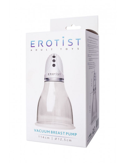 Вакуумная помпа для груди Erotist Adult toys