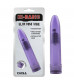 Фиолетовый мини-вибратор Slim Mini Vibe - 13,2 см.