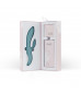 Вибратор с клиторальным стимулятором The Violet Rabbit Vibrator - 20 см.